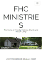 Mobile Screenshot of fhcministries.com